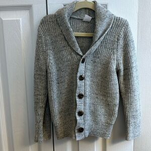 Boys BabyGap gray cardigan